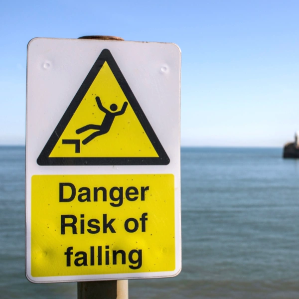 Danger sign representing the dangers of EMDR therapy